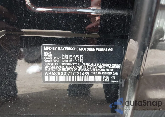 WBA83GG07T7T31465: 44329289