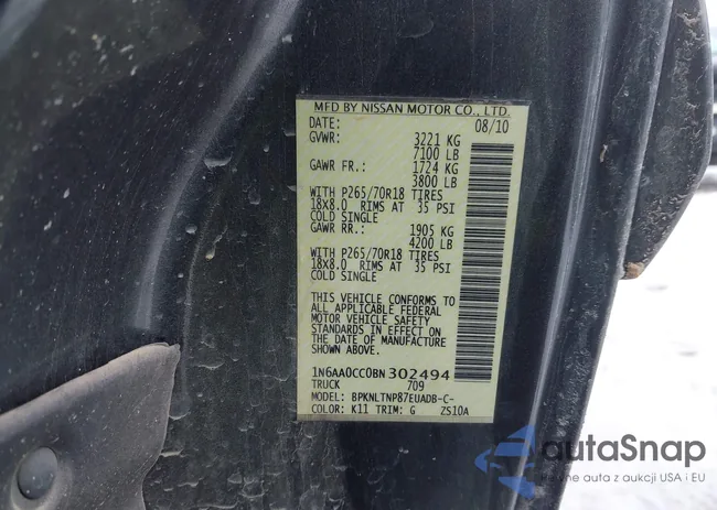 1N6AA0CC0BN302494: 44329333