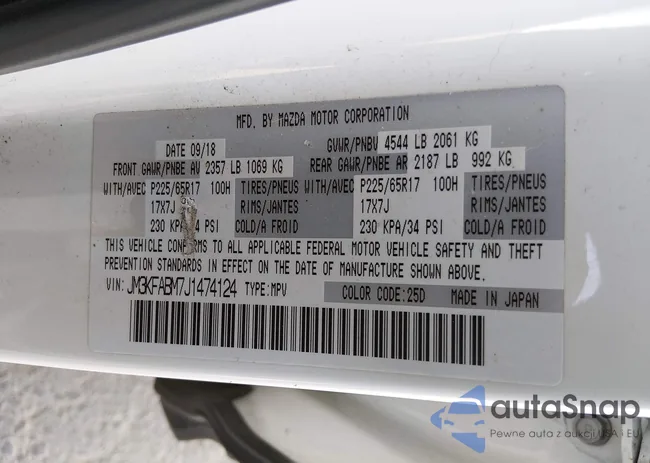 JM3KFABM7J1474124: 44329349