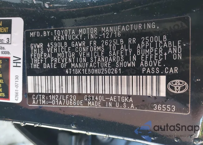 4T1BK1EB0HU250261: 44329416