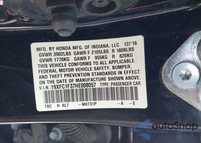 19XFC1F37HE008057: 44329471