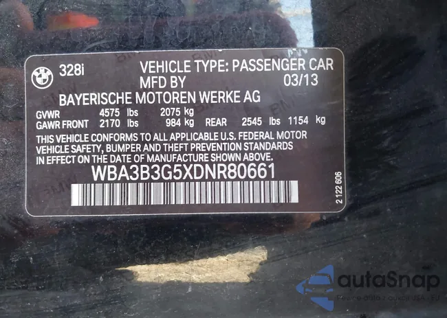 WBA3B3G5XDNR80661: 44329472