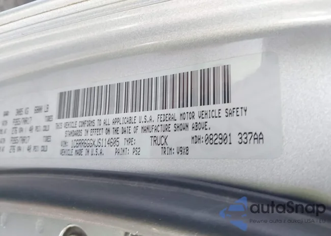 1C6RR6GGXJS114605: 44328814