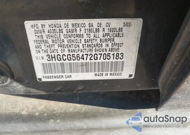 3HGCG56472G705183: 44330125