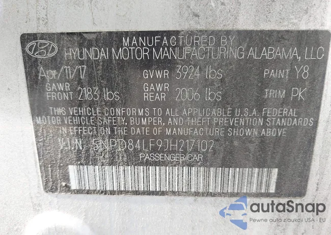 5NPD84LF9JH217102: 44330190