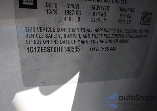 1G1ZE5ST0HF148535: 44330271