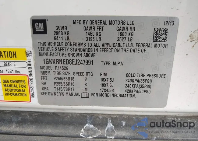 1GKKRNED8EJ247991: 44330382