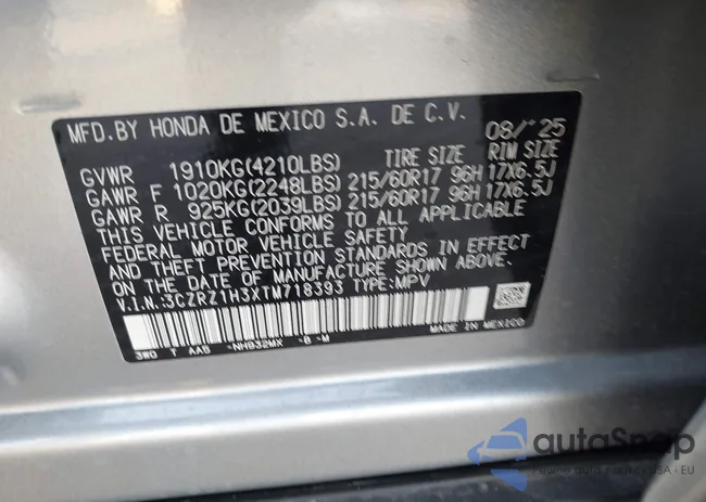 3CZRZ1H3XTM718393: 44330447