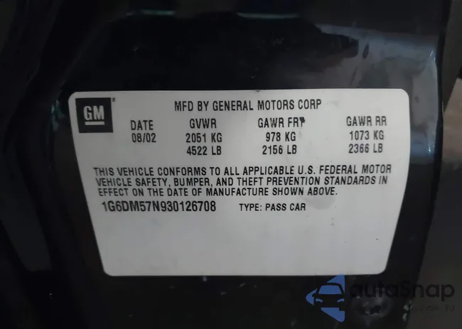 1G6DM57N930126708: 44329604