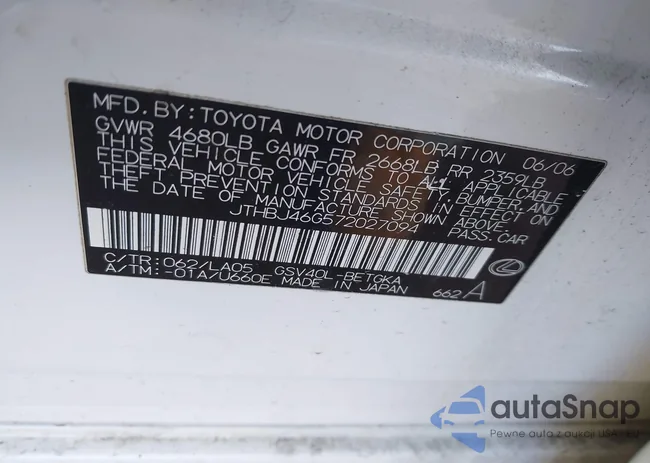 JTHBJ46G572027094: 44329649