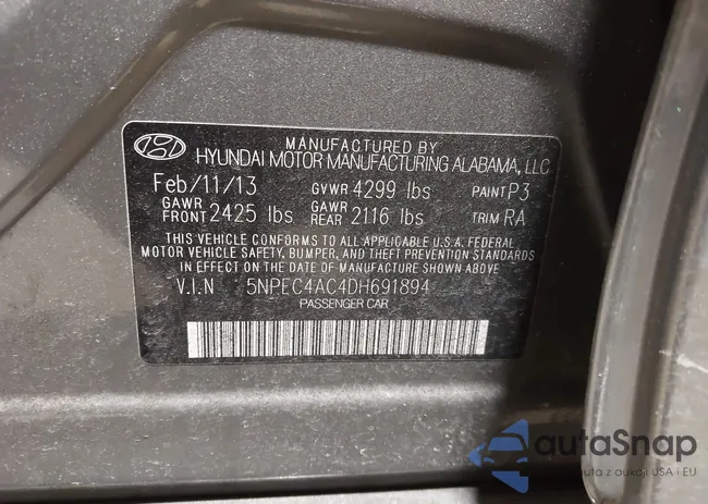 5NPEC4AC4DH691894: 44329749