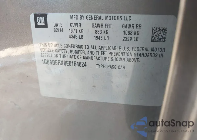 1G6AB5RX0E0164824: 44331069