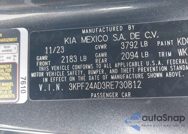 3KPF24AD3RE730812: 44331151