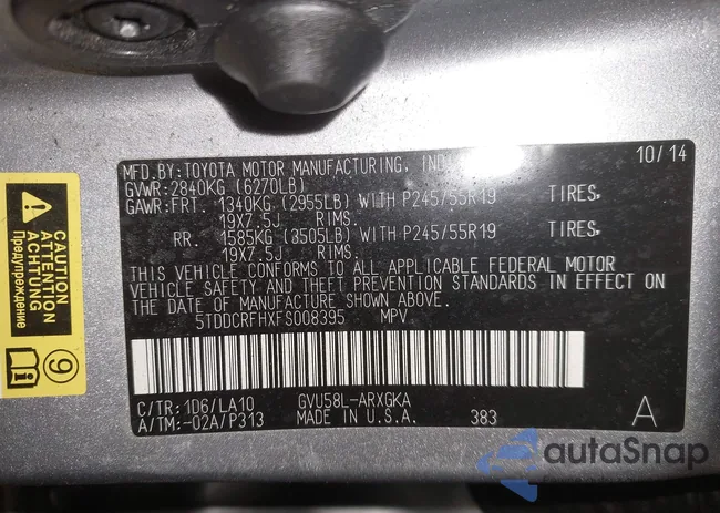 5TDDCRFHXFS008395: 44331269