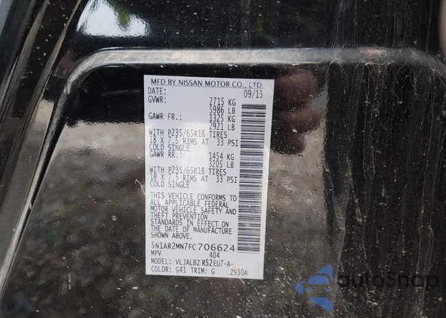 5N1AR2MN7FC706624: 44331351