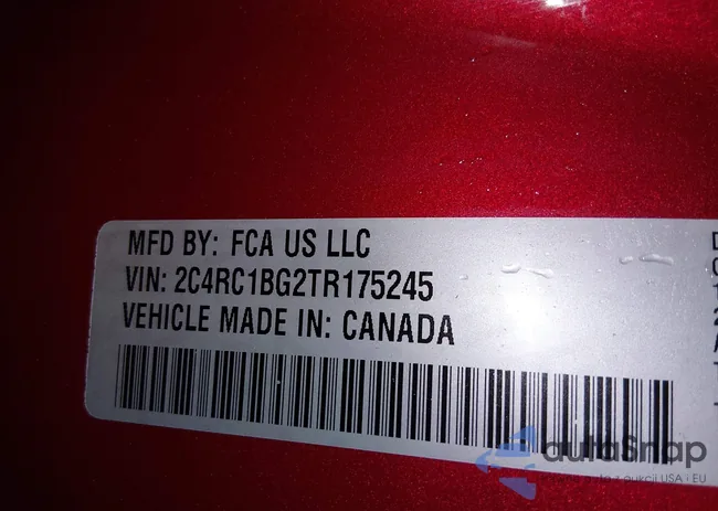 2C4RC1BG2TR175245: 44331370