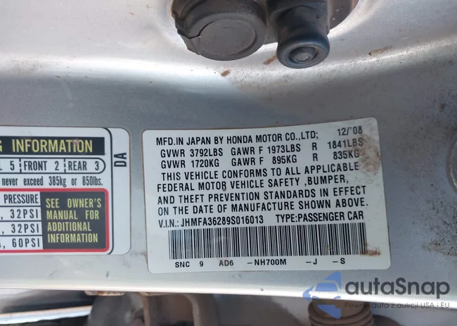 JHMFA36289S016013: 44331424