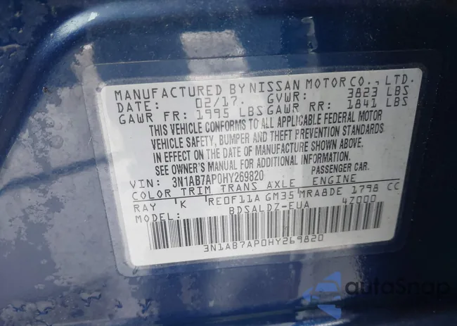 3N1AB7AP0HY269820: 44331472