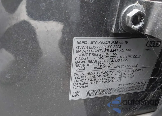 WA1VABF77JD044228: 44330582