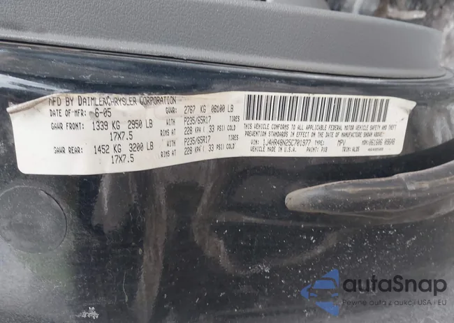 1J4HR48N25C701977: 44330861