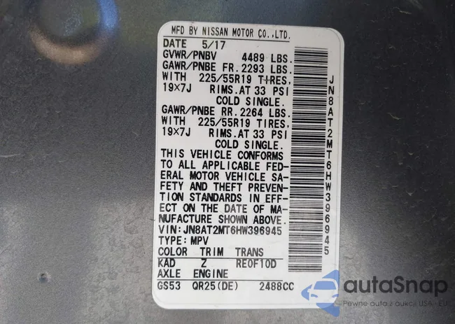 JN8AT2MT6HW396945: 44330899