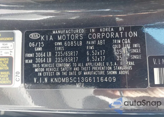 KNDMB5C13G6116409: 44332157