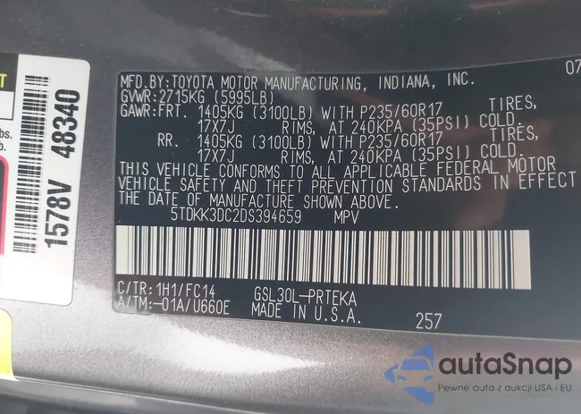 5TDKK3DC2DS394659: 44332178