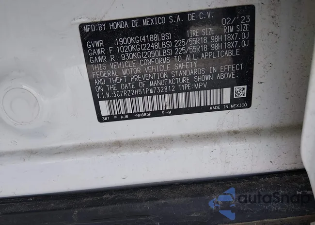 3CZRZ2H51PM732812: 44332183