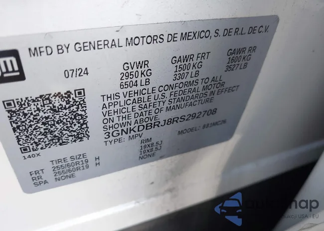 3GNKDBRJ8RS292708: 44332284