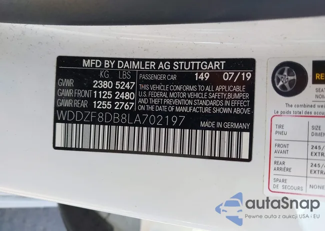 WDDZF8DB8LA702197: 44331807