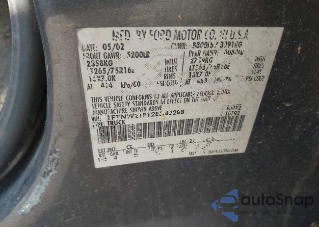 1FTNW21F12ED42288: 44333052