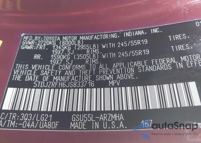 5TDJZRFH6JS833716: 44333140