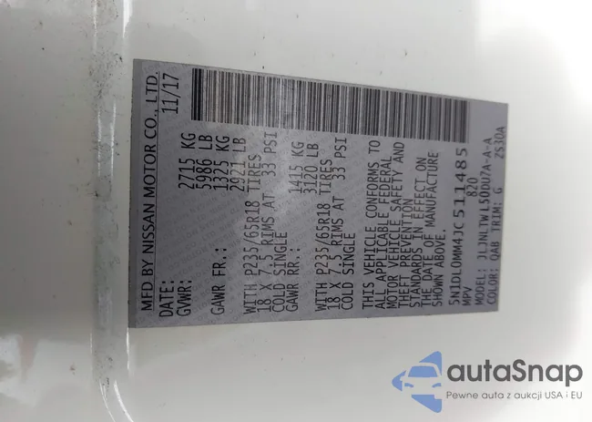 5N1DL0MM4JC511485: 44333226