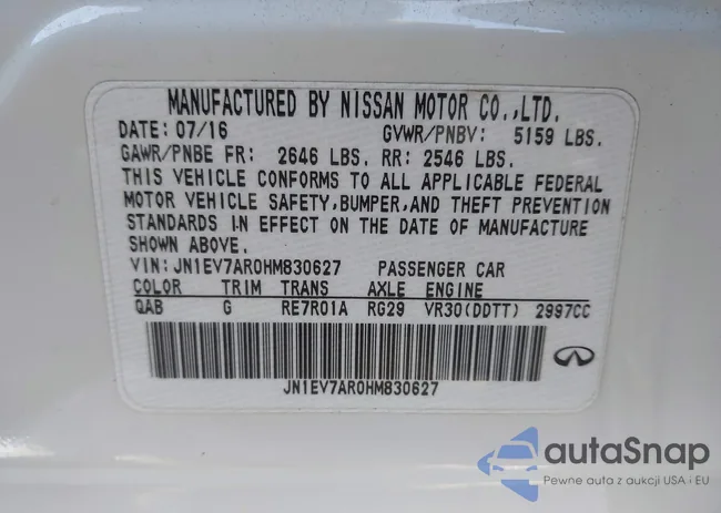 JN1EV7AR0HM830627: 44333253