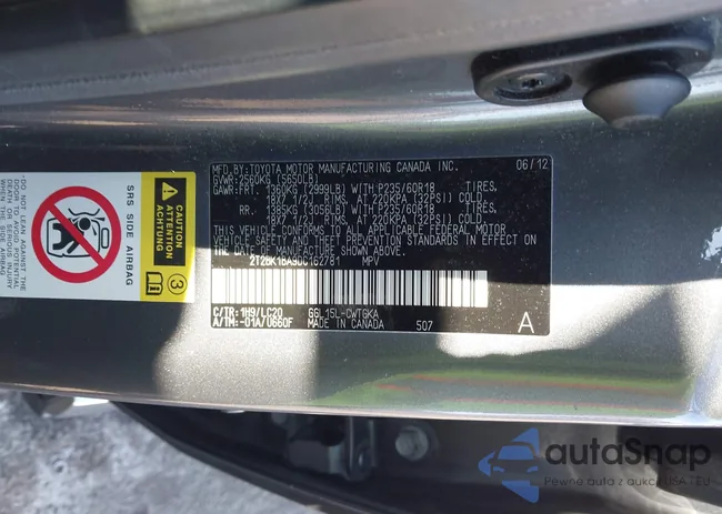 2T2BK1BA9DC162781: 44333257