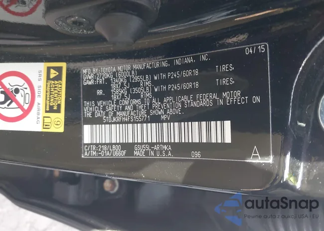 5TDJKRFH4FS155771: 44333390