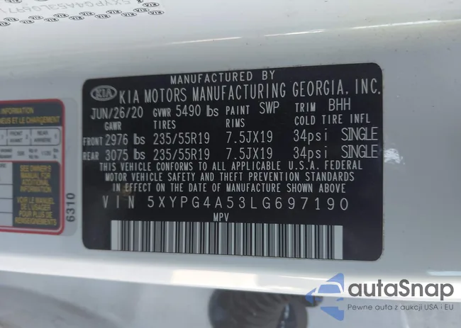 5XYPG4A53LG697190: 44332673