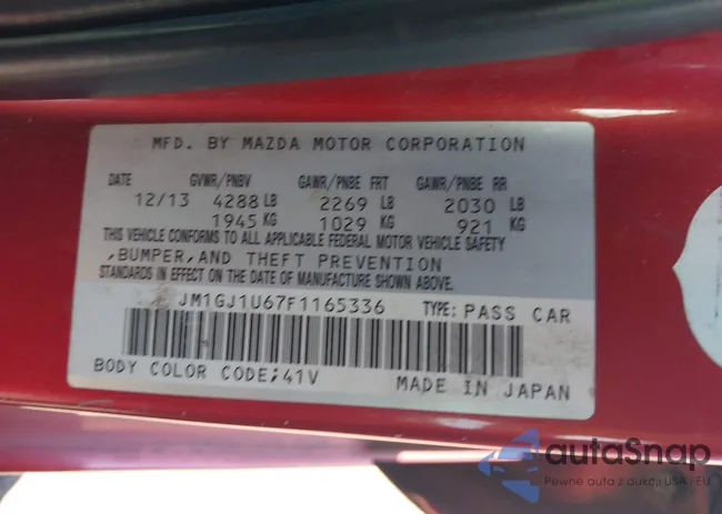 JM1GJ1U67F1165336: 44332750