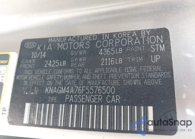 KNAGM4A76F5576500: 44332768