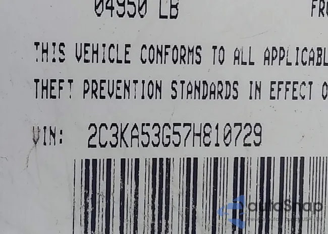 2C3KA53G57H810729: 44332795