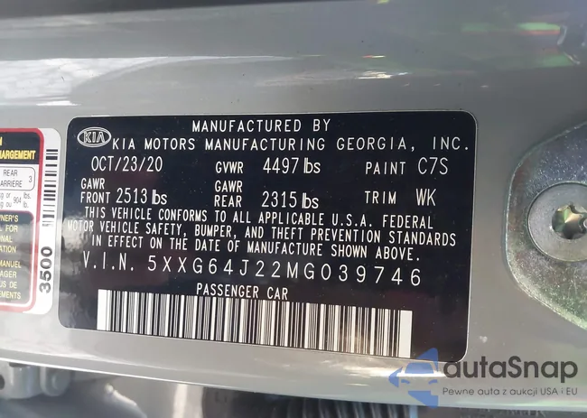 5XXG64J22MG039746: 44332907