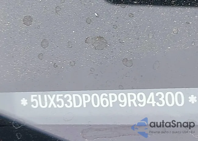 5UX53DP06P9R94300: 44334257