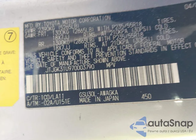 JTJGK31U970003790: 44333652