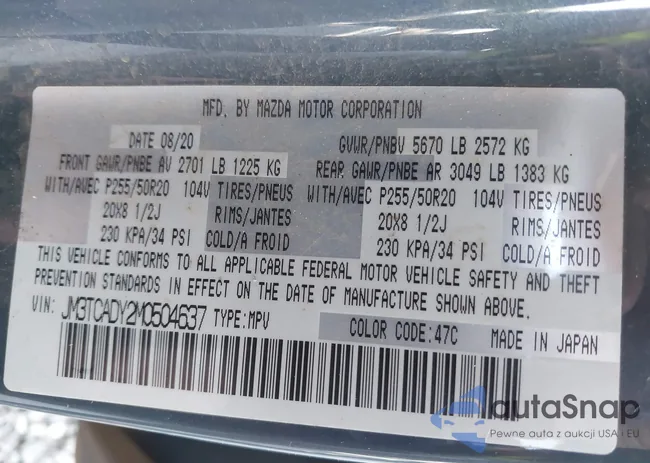 JM3TCADY2M0504637: 44333705