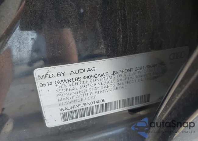 WAUFFAFL5FN014095: 44333953