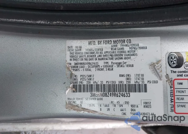 3MEHM08Z49R624633: 44335048