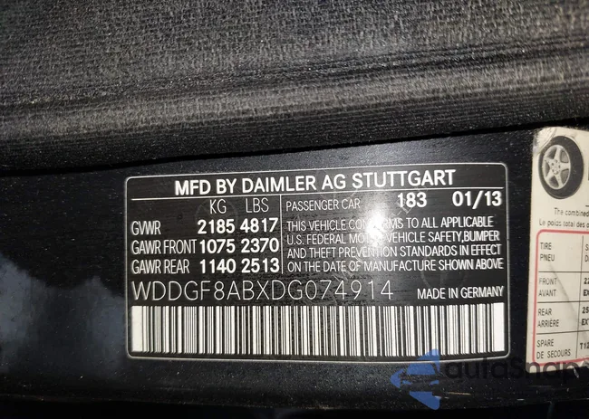 WDDGF8ABXDG074914: 44335111