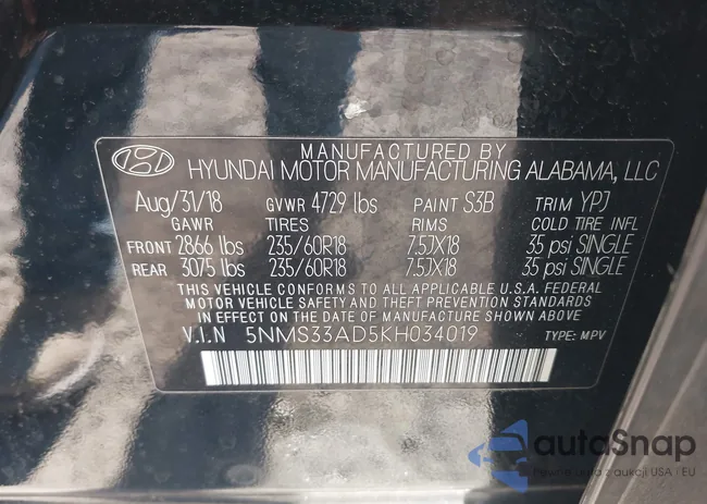 5NMS33AD5KH034019: 44335133