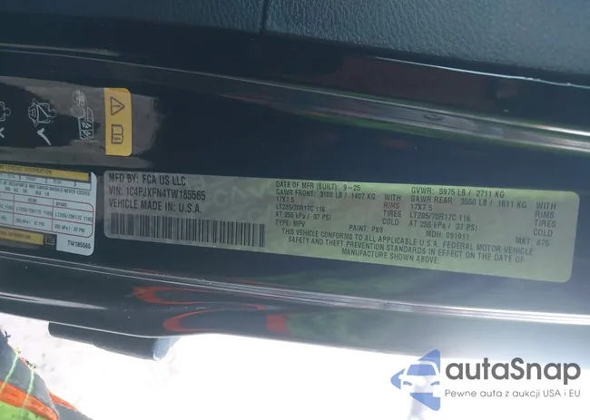 1C4PJXFN4TW185565: 44335171