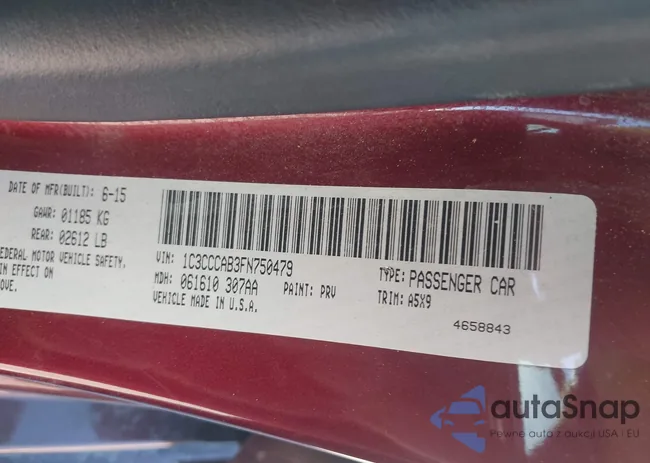 1C3CCCAB3FN750479: 44335411